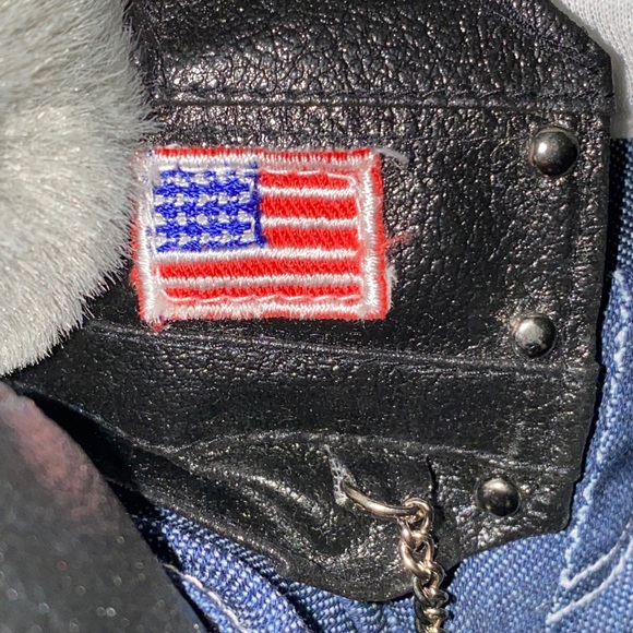 Rhinocort Aqua Nasal Spray Pharmaceutical Advertising Rhino Biker Plush 7" - Picture 3 of 6